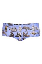 Topshop Animal Yoga Cheeky Knicker