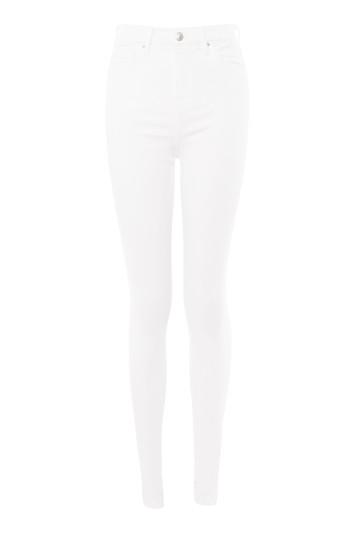 Topshop Tall 36 White Jamie Jeans