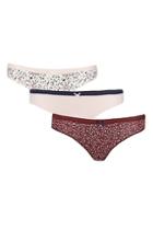 Topshop 3 Pack Confetti Floral Mini Knickers