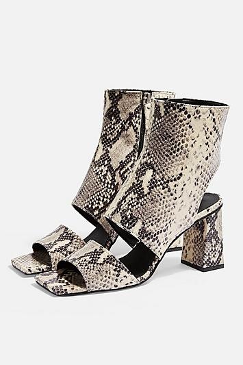Topshop Nick Block Heeled Boots