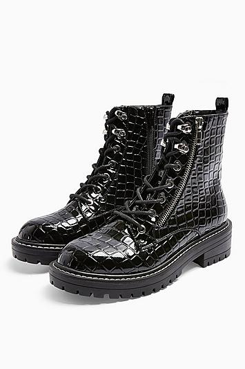 Topshop Kiki Lace Up Boots