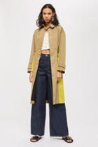 Topshop Colour Block Trench