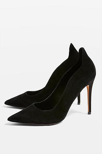Topshop *wide Fit Sammy Court Shoes