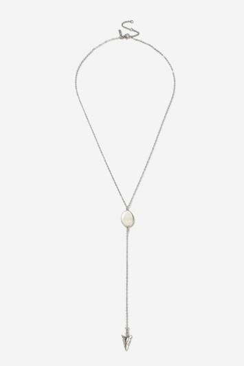 Topshop Drop Arrow Head Necklace