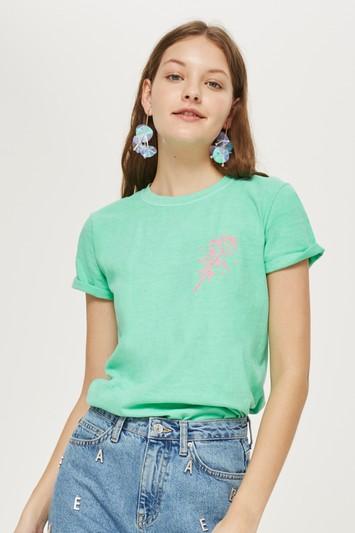 Topshop Rose & Thorns T-shirt