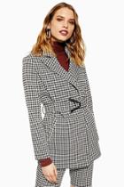 Topshop Houndstooth Jacket