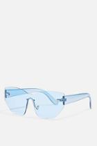 Topshop Macy Full Visor Sunglasses