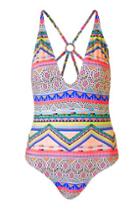 Topshop Aztec Print Swimsuit