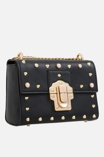 Topshop *studded Shoulder Bag By Koko Couture