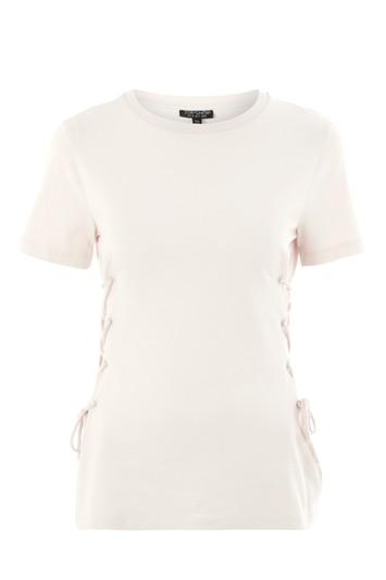 Topshop Corset Side T-shirt