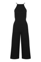 Topshop *bar Back Wide Leg Jumpsuit By Oh My Love