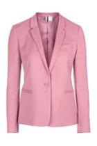 Topshop Fitted Suit Blazer