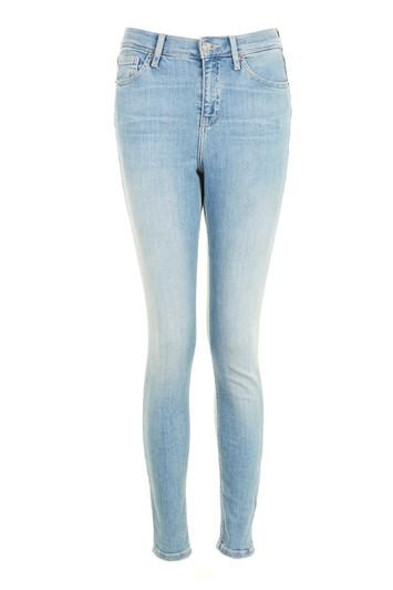 Topshop Moto Premium Bleach Cain Skinny Jeans