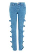 Topshop *bow Detail Jeans By Glamorous