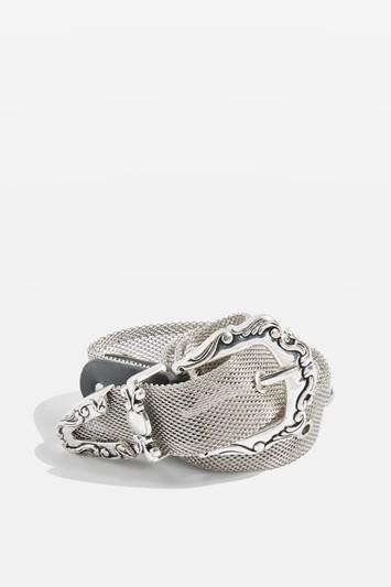 Topshop Full Mesh Western Belt