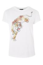 Topshop Tall Tiger Graphic T-shirt