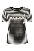 Topshop 'peachy' Motif T-shirt