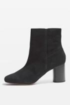 Topshop Madison Round Toe Ankle Boots