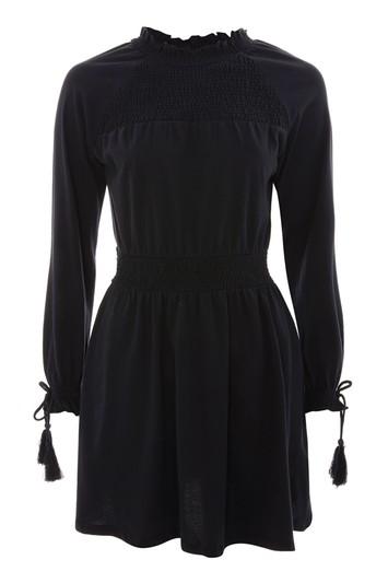Topshop Shirred Smock Dress