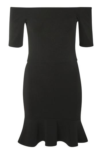 Topshop *mini Peplum Dress By Oh My Love