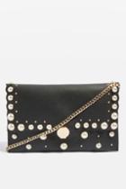 Topshop Cindy Pearl Clutch Bag