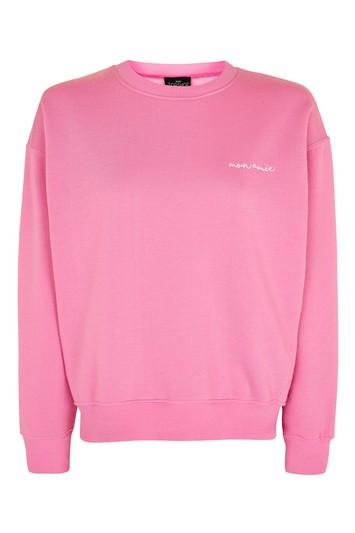 Topshop Petite Je Suis Crop Sweat