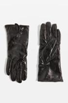 Topshop Black Vinyl Gloves