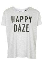 Topshop Happy Daze Tee By Tee And Cake