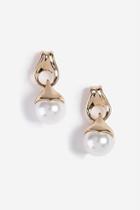 Topshop Mini Pearl Drop Earrings
