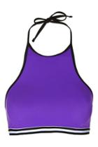 Topshop High Neck Sporty Bikini Top