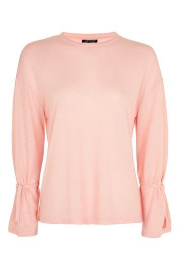 Topshop Long Sleeve Sloppy T-shirt