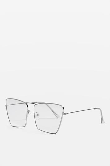 Topshop Mabel Square Lens Sunglasses
