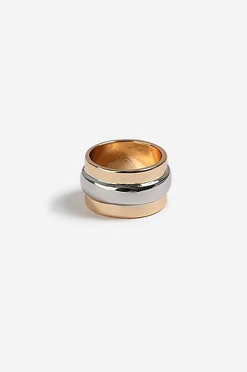 Topshop *two Tone Ring