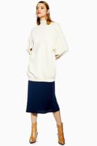 Topshop Petite Bias Midi Skirt