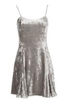 Topshop Silver Godet Dress By Topshop Finds
