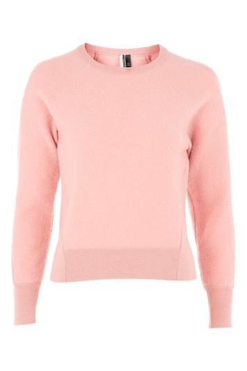 Topshop Boiled Wool Knit Jumper