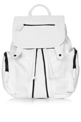 Topshop Perforated Backpack