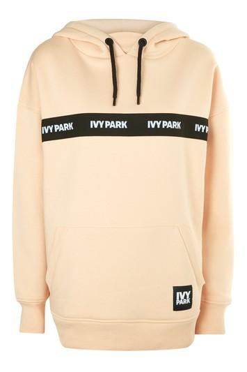 Topshop Elastic Logo Hoodie By Ivy Park
