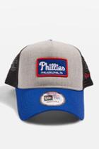 Topshop 'phillies' Logo Trucker Hat By New Era
