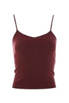 Topshop Iris Ruch Front Vest Top