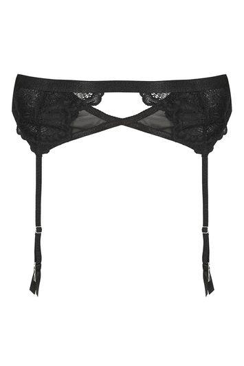 Topshop Scallop Peep Hole Suspender