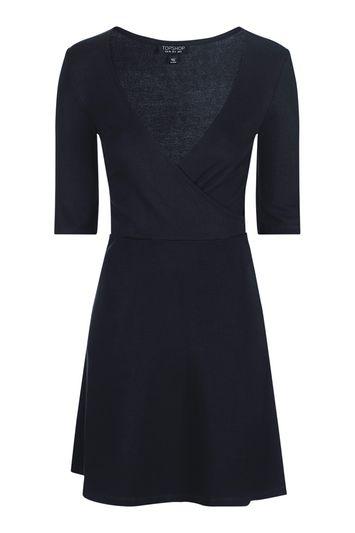 Topshop Jersey Wrap Dress