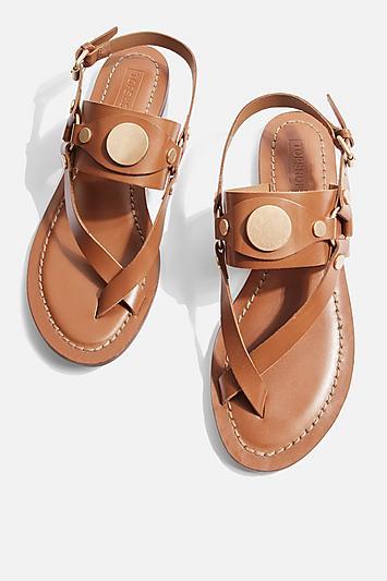 Topshop Cross Strap Sandals