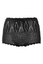 Topshop Crochet Shorts