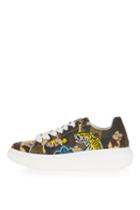 Topshop Timmy Camouflage Tiger Trainers