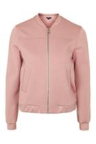 Topshop Punch Textured Bomber Jacket