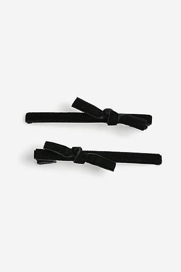 Topshop *velvet Bow Multipack Hair Slide