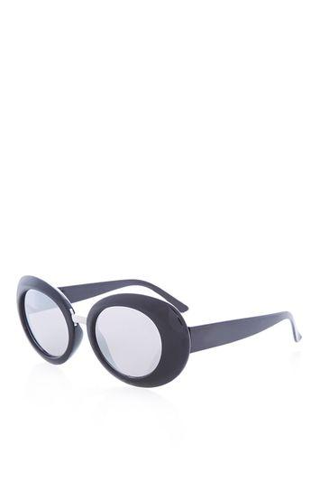 Topshop Candice Oval Sunglasses