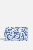 Skinny Dip *blue Whale Makeup Bag By Skinnydip