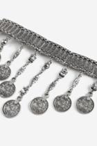 Topshop Coin Detail Collar Necklace